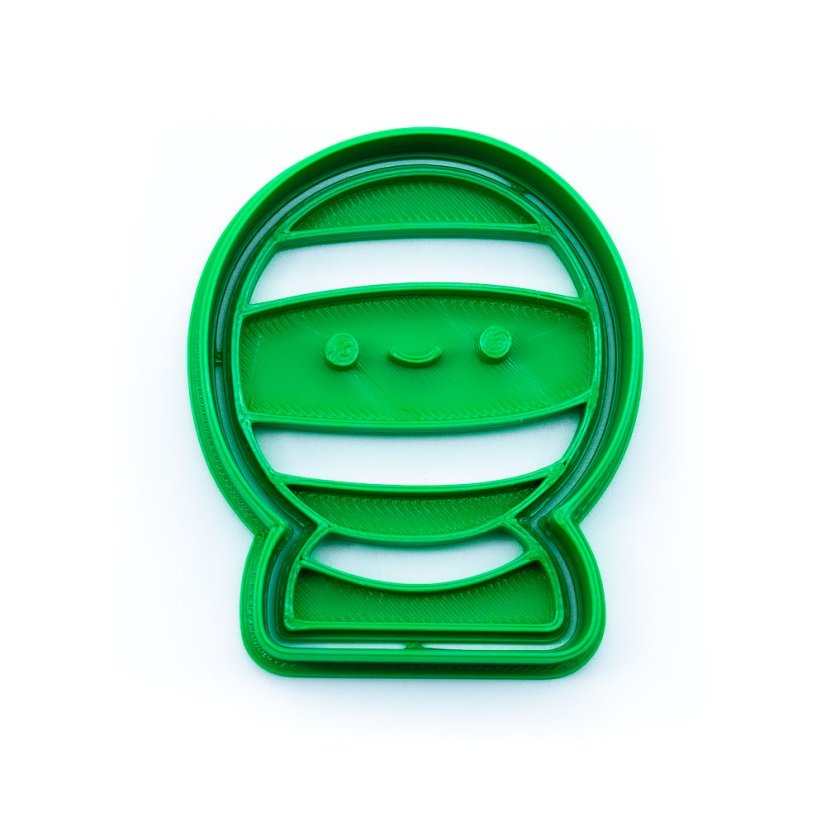 Mumie - hlava | dvoudílné vykrajovátko