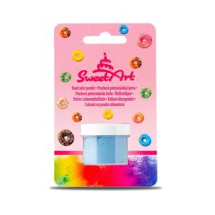 Jedlá prachová barva - Nebesky modrá - SweetArt (2 g)