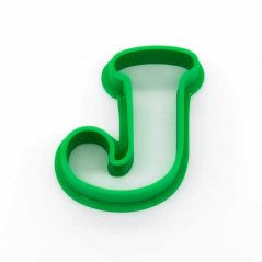 Litera J - podstawowa | foremka / wykrawacz do ciastek