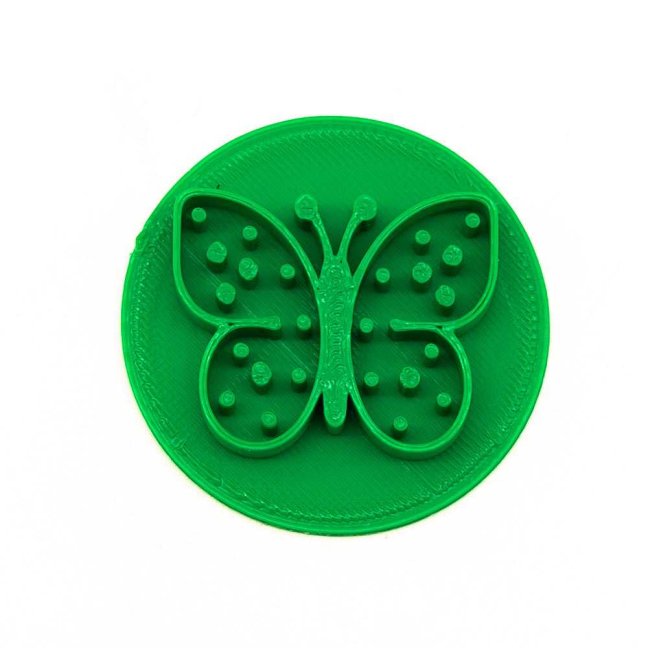 Motýl | razítko - Velikost: 4 cm