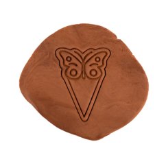 Kornout motýl | dvoudílné vykrajovátko