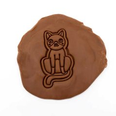 Kočička 6 | dvoudílné vykrajovátko