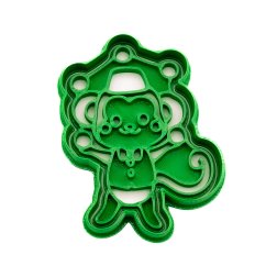 Cirkusová opice | dvoudílné vykrajovátko