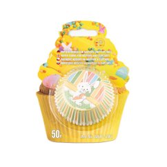 Velikonoční zajíček 2 | papírové košíčky na muffiny a cupcakes | 50 ks