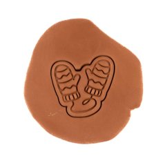 Zimní rukavice | dvoudílné vykrajovátko