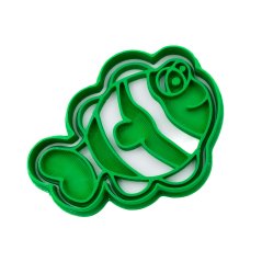 Klaun očkatý | dvoudílné vykrajovátko