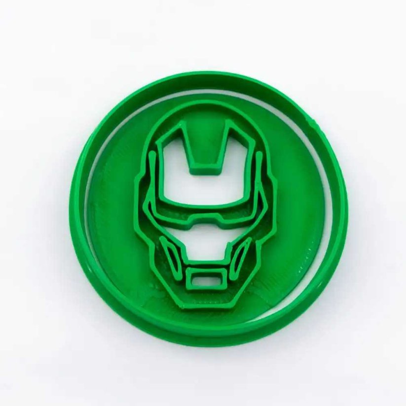 Odznaka - Iron Man | foremka / wykrawacz do ciastek