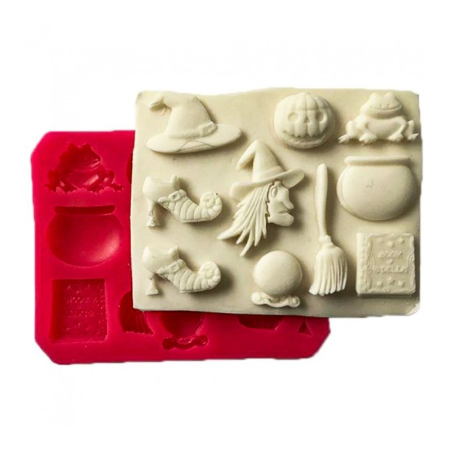 Mini halloween | silikonová forma na cukrové hmoty