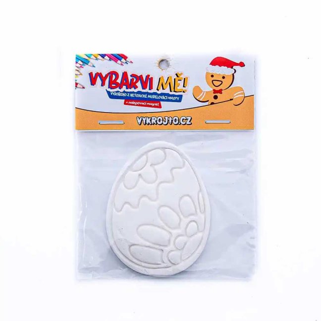 Veľkonočné vajcia 1 - magnetka Vyfarbi ma!