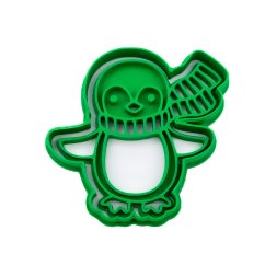 Tučňák 2 - vánoční | dvoudílné vykrajovátko