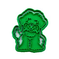 Cocka Poo | dvoudílné vykrajovátko