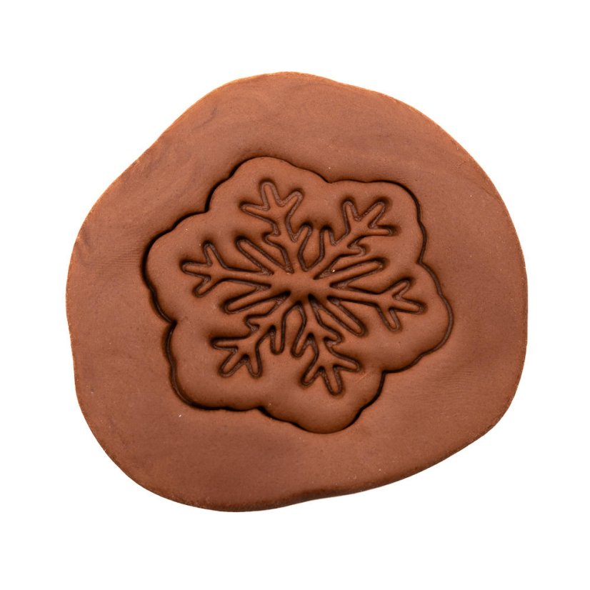 Vločka 6 | dvoudílné vykrajovátko