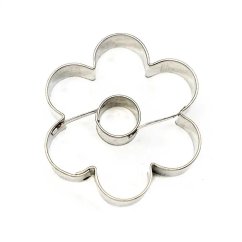 Kytička + kolečko | vykrajovátko se středem