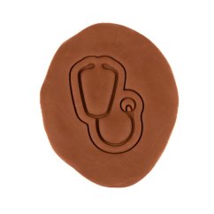 Stetoskop | dvoudílné vykrajovátko