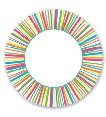 Barevná dortová podložka 31 cm + 5x krajková bílá podložka
