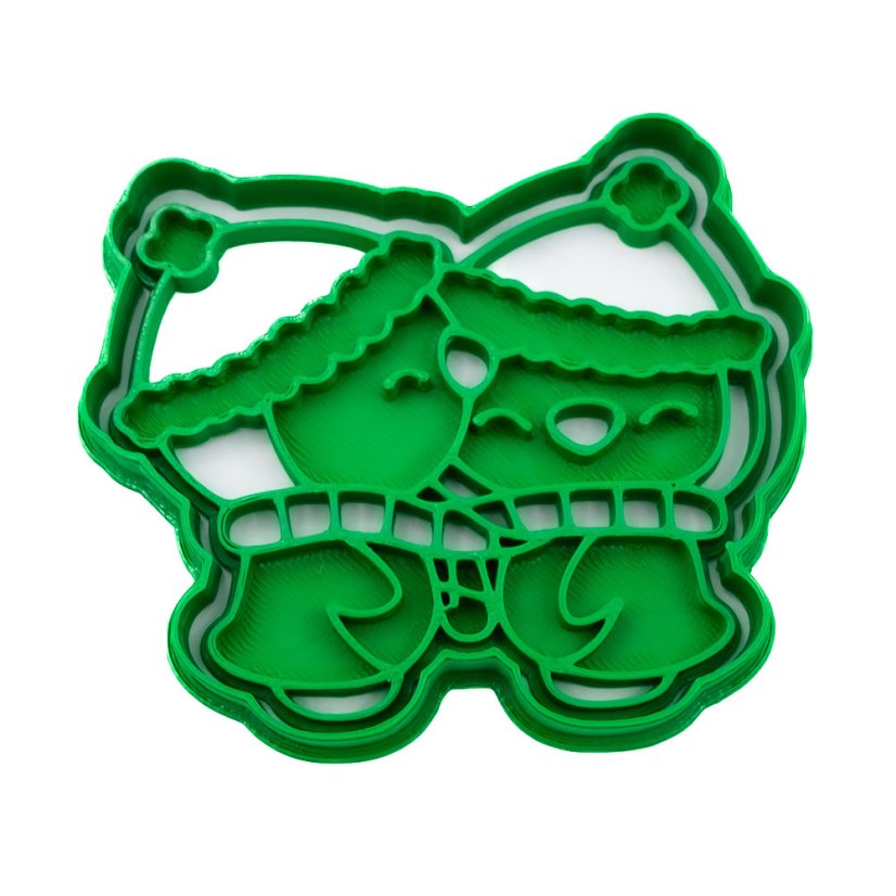 Tučňáci - láska | dvoudílné vykrajovátko