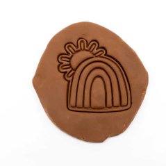 Duha - slunce | dvoudílné vykrajovátko