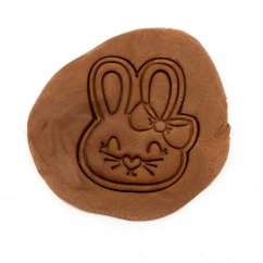 Zajíček hlava | dvoudílné vykrajovátko