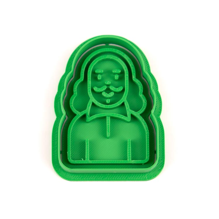 Herec | dvoudílné vykrajovátko