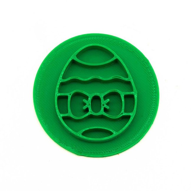 Kraslice s mašlí | razítko - Velikost: 4 cm