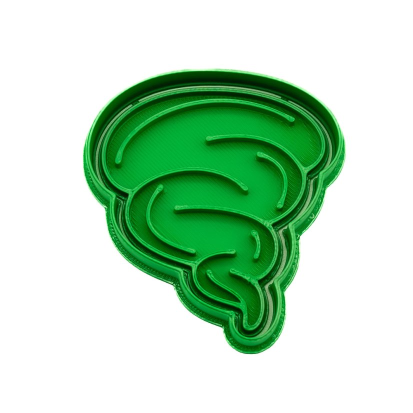 Tornádo | dvoudílné vykrajovátko