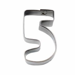 Číslice - 5 - pět | vykrajovátko