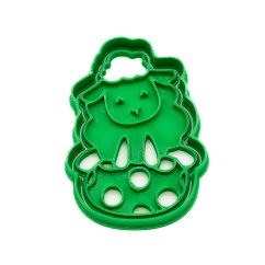 Beránek s vajíčkem | dvoudílné vykrajovátko