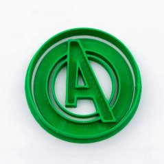 Odznaka - Avengers | foremka / wykrawacz do ciastek