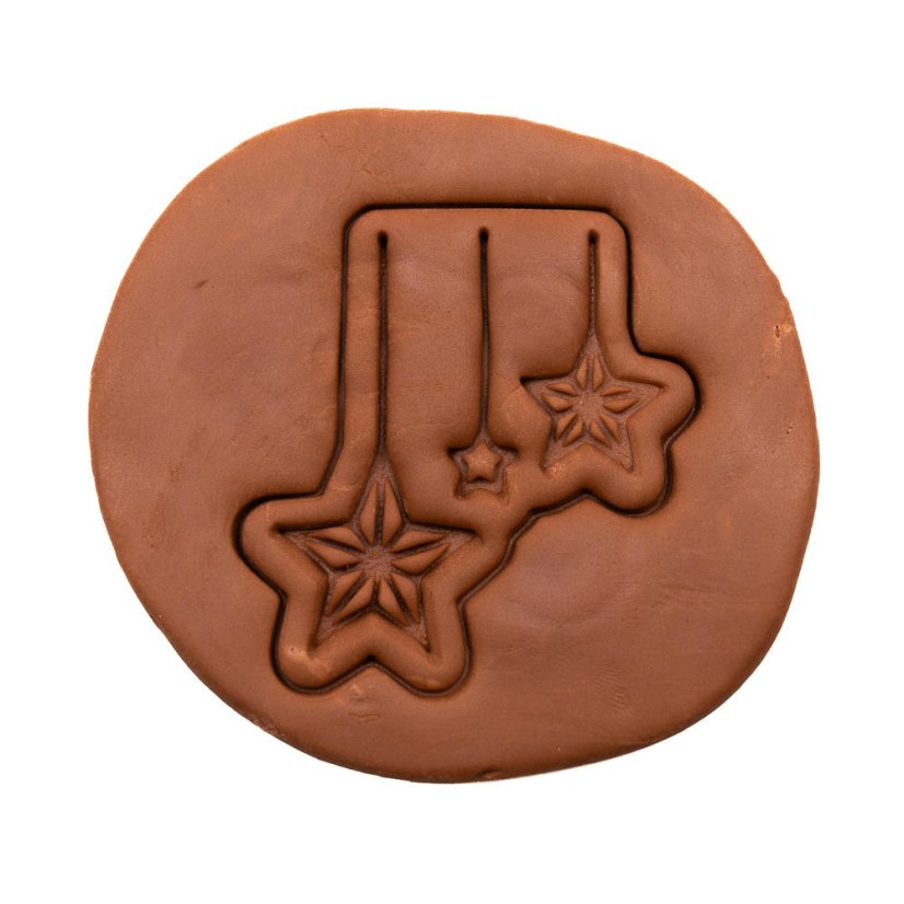 Visící hvězdy | dvoudílné vykrajovátko