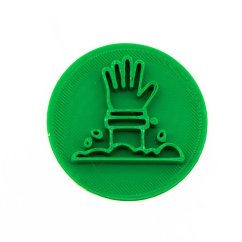 Ruka ze země | razítko