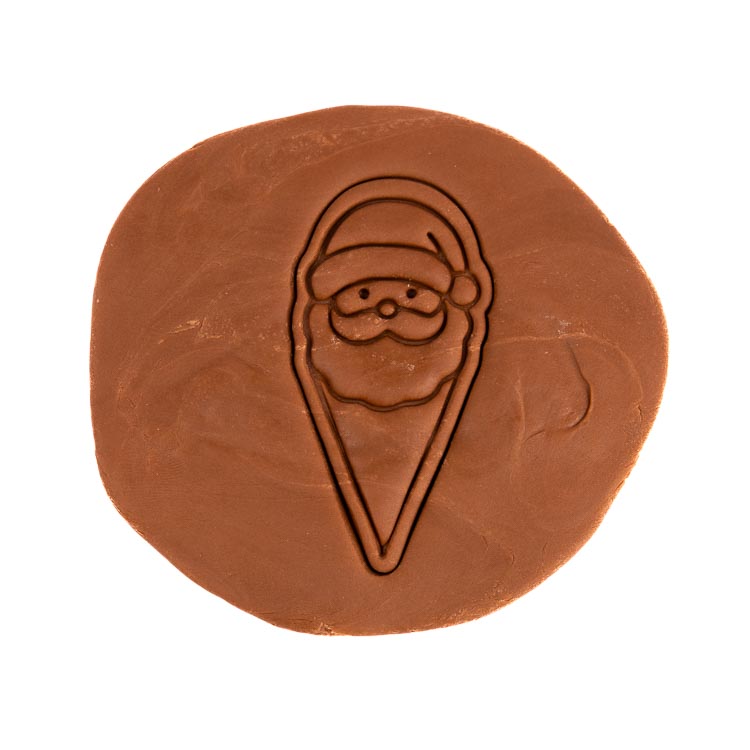 Kornout santa | dvoudílné vykrajovátko