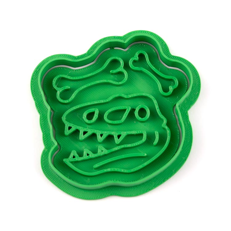 Fosilie 2 | dvoudílné vykrajovátko