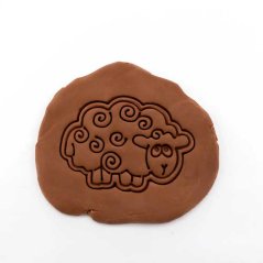 Ovečka 2 | dvoudílné vykrajovátko