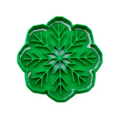 Vločka 2 | dvoudílné vykrajovátko