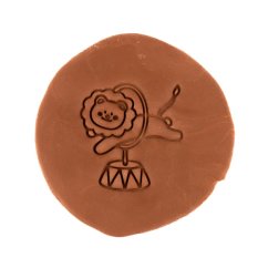 Cirkusový lev | dvoudílné vykrajovátko