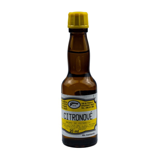 Aroma do potravin Citronové (20 ml)