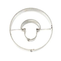 Kolečko + hříbek | vykrajovátko se středem