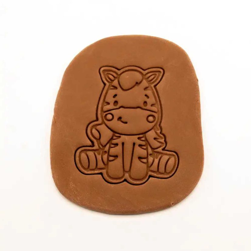 Zebřička | dvoudílné vykrajovátko