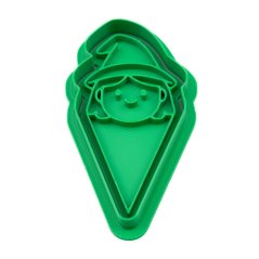 Kornout čarodějnice | dvoudílné vykrajovátko