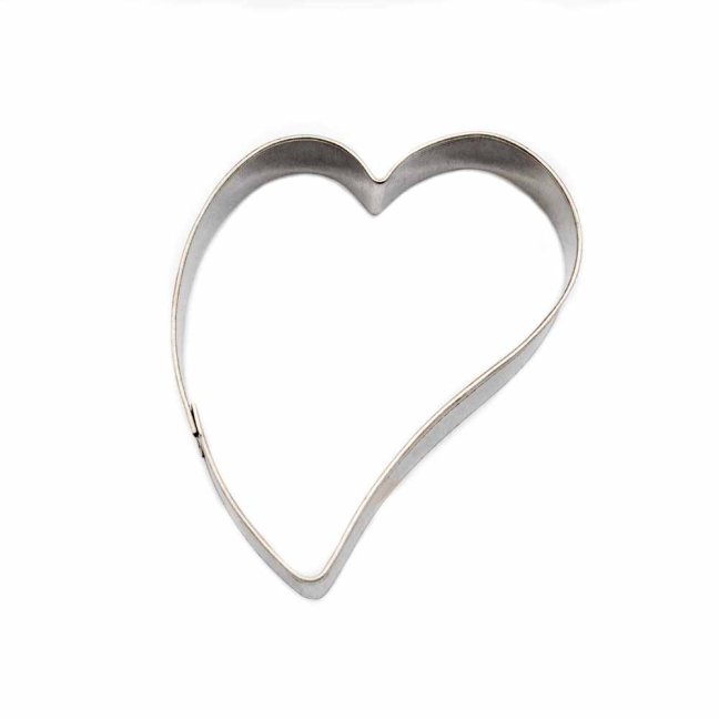 Křivé srdce malé | vykrajovátko