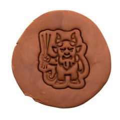 Čert - postava | dvoudílné vykrajovátko