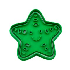 Mořská hvězdice | dvoudílné vykrajovátko