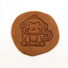Opička | dvoudílné vykrajovátko