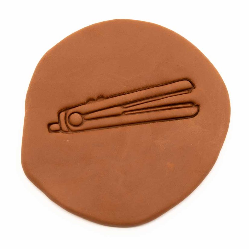 Žehlička na vlasy | dvoudílné vykrajovátko