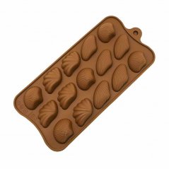 Mušle | forma na čokoládu
