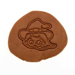 Čarodějnice - hlava | dvoudílné vykrajovátko