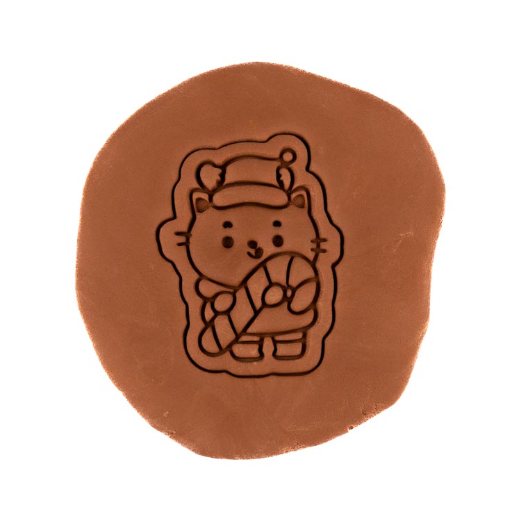 Kočka s cukrátkem | dvoudílné vykrajovátko