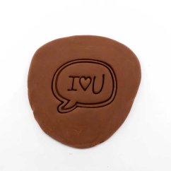 I love you | dvoudílné vykrajovátko