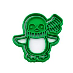 Tučňák 2 - vánoční | dvoudílné vykrajovátko