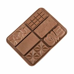 6 mini čokolád | silikonová forma na čokoládu